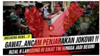 CEK FAKTA: Benarkah Rizal Ramli Mendapat Perlakuan Begini dari TNI, Video Ini Comot Artikel Suara.com dalam Konteks Salah