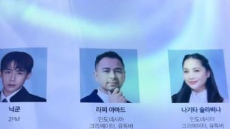 Raffi dan Nagita Diundang Acara Indonesia-Korea, Netizen Salfok Nama Hangeul: Jadi Lucu..