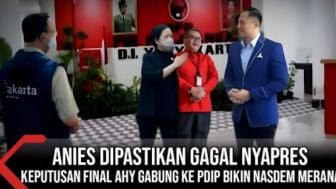 CEK FAKTA: Keputusan Final AHY Gabung PDIP Bikin Surya Paloh Merana, Anies Dipastikan Gagal Nyapres