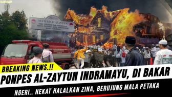 CEK FAKTA: Breaking News!! Ponpes Al Zaytun Indramayu Dibakar