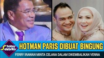 CEK FAKTA: Hotman Paris Kebingungan, Ferry Irawan Minta Kancutnya Dikembalikan Venna Melinda