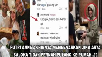 CEK FAKTA: Putri Anne Akhirnya Membenarkah Arya Saloka Tak Pernah Pulang ke Rumah