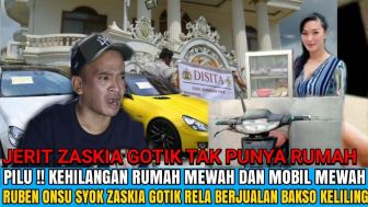 CEK FAKTA: Miris! Rumah dan Mobil Disita, Zaskia Gotik Jualan Bakso