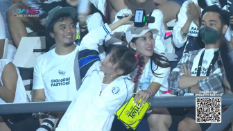 Syahnaz Sadiqah dan Jeje Govinda Nonton Bareng Lagi-lagi Tennis, Pakar Mikro Ekspresi: Pasang Tampang Topeng!