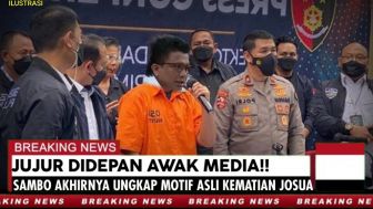 CEK FAKTA: Jujur di Depan Awak Media, Ferdy Sambo Blak-blakan Ungkap Motif Asli Kematian Josua Hutabarat