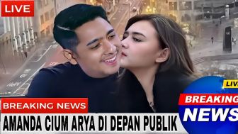 CEK FAKTA: Semakin Berani, Amanda Manopo Cium Arya Saloka di Depan Publik Jadi Trending Nomor Satu