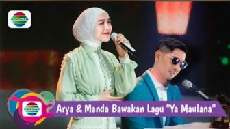 CEK FAKTA: Merdu, Arya Saloka dan Amanda Manopo Kompak Nyanyikan Lagu Ya Maulana Tadi Malam