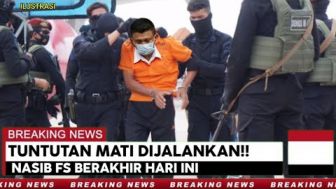 CEK FAKTA: Tak Bisa Kabur dari Hukuman Mati, Nasib Ferdy Sambo Berakhir Hari Ini