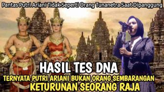 CEK FAKTA: Hasil Tes DNA Keluar, Putri Ariani Ternyata Keturunan Raja Mataram Kuno