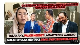 CEK FAKTA: Surya Paloh Inginkan Yenny Wahid Sebagai Cawapres Anies Baswedan?