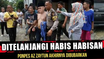 CEK FAKTA: Polisi Telanjangi Panji Gumilang, Akhirnya Ponpes Al Zaytun Dibubarkan