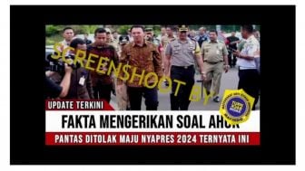 CEK FAKTA: Ahok Mengantongi Bukti yang Membuatnya Tidak Bisa Ikut Kontestasi Pemilu 2024?