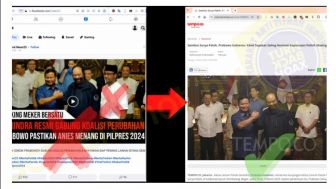 CEK FAKTA: Prabowo Subianto Merapat ke Koalisi Perubahan dan Dukung Anies Baswedan?