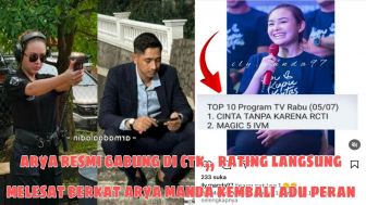 CEK FAKTA: Arya Saloka Gabung di Cinta Tanpa Karena, Rating Langsung Melesat Berkat Adu Akting dengan Amanda Manopo