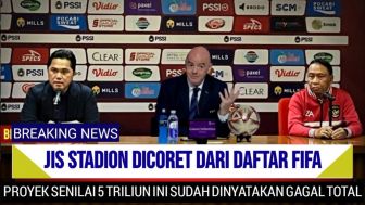 CEK FAKTA: Proyek Rp 5 Triliun Sia-sia, JIS Dicoret Dari Daftar FIFA