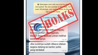Surat Tilang Elektronik Tidak Dikirim via WhatsApp, Jangan Dibuka karena Ini Modus Penipuan
