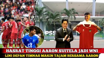 Benarkah Aaron Suitela Dapat Paspor Gratis dari Erick Thohir dan Sah Gabung Timnas Indonesia?