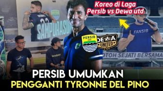 Benarkah Pengganti Tyronne Del Pino Berlaga di Persib Vs Dewa United?