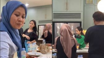 Nagita Sibuk Syuting, Sus Rini Keciduk Comot Makanan di Meja, Warganet: Aura Makin Terpancar