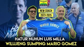 Benarkah Mario Gomez Jadi Alasan Dibalik Hengkangnya Luis Milla dari Persib Bandung?