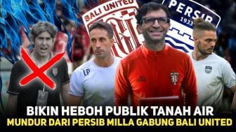 Luis Milla Mundur dari Persib Bandung dan Membelot ke Bali United, Benarkah?