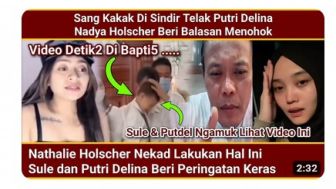 CEK FAKTA: Nathalie Holscher Ajak Putranya yang Masih Balita Melakukan Hal Terkait Keimanan?