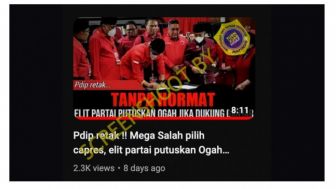 CEK FAKTA: Benarkah Megawati Soekarnoputri Salah Pilih Capres Sehingga PDIP Retak, Elit Partai Enggan Dukung Ganjar Pranowo?