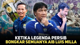 Robby Darwis Bongkar Masalah Sebenarnya Luis Milla Hengkang dari Persib Bandung, Mari Cek Faktanya!