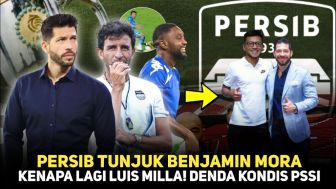 Hengkang Jadi Pelatih Persib Bandung, Luis Milla Kena Denda Komdis PSSI Rp 10 Juta, Benarkah?