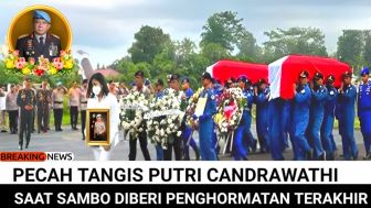 Pecah Tangis Putri Candrawathi Tak Terbendung Saat Kedatangan Jenazah Ferdy Sambo, Benarkah?