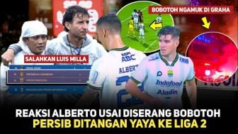 Gegara Alberto Rodriguez, Persib Bandung Terperosok ke Zona Degradasi, Benarkah?