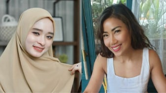 Berpakaian Serba Hitam, Inara Rusli dan Inge Anugrah Joget TikTok Bareng: Janda Semakin di Depan