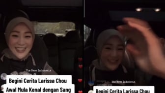 Cerita Pertemuan Pertama dengan Ikram, Wajah Ceria Larissa Chou Dipuji Publik