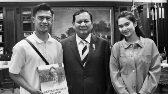 Pratama Arhan Sambangi Prabowo Subianto, Netizen: Habis Main Bola Mau Jadi Caleg?