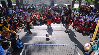 Arek-Arek Suroboyo Sambut Roadshow Piala Dunia U-17 2023, Ada Lomba Juggling dan Kompetisi Sepak Bola Antarkelurahan