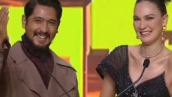 Hadir di Indonesian Television Awards 2023, Arya Saloka Disebut Kebanting Tampil Bareng Luna Maya: Biasa Lihat Maxime Bening...