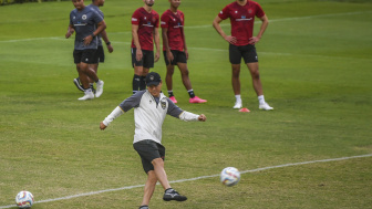 Erick Thohir dan Shin Tae yong Beri Peringatan ke Pemain Timnas Indonesia Jelang Lawan Brunei