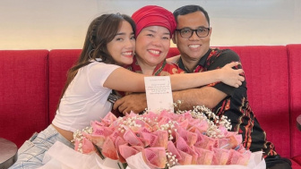 Fuji Bertemu Mayang dan Doddy Sudrajat di Makam Vanessa Angel, Haji Faisal: Anak Saya Berjiwa Besar