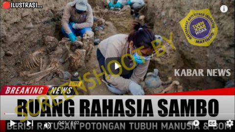 CEK FAKTA: Geger Ratusan Bom dan Tulang Manusia di Ruang Rahasia Ferdy Sambo