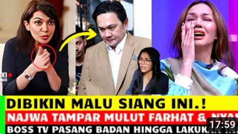 CEK FAKTA: Najwa Nampar Mulut Farhat Abbas dan Nikmir