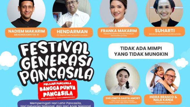 Kemendikbudristek Gelar Festival Generasi Pancasila