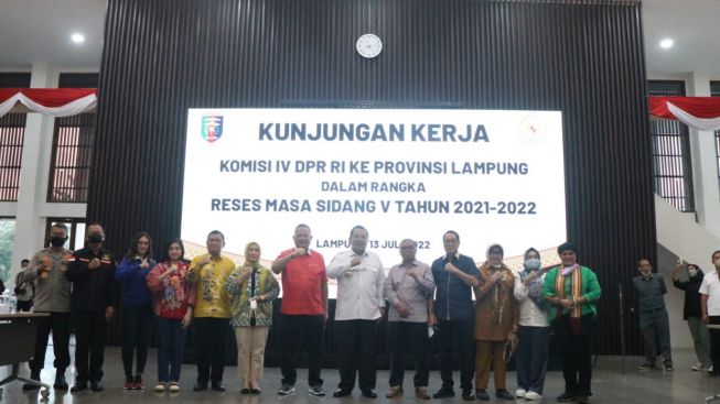 Komisi IV DPR RI Kunker Di Provinsi Lampung untuk Dukung Sektor Pertanian, Perikanan, Peternakan dan Kehutanan