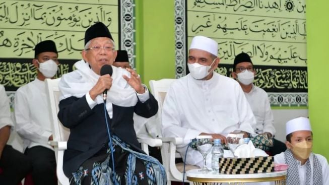 Milad Majelis Dzikir Riyadhul Jannah,Wapres Imbau Umat Lakukan Jihad Ekonomi Hadapi Krisis