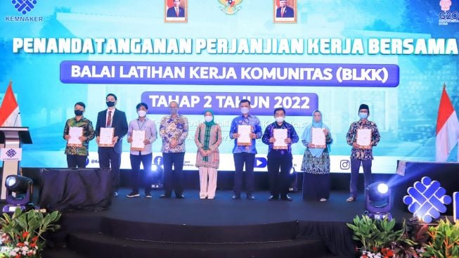 Hadapi Bonus Demografi, Menaker Minta BLK Komunitas Cetak SDM Kompeten