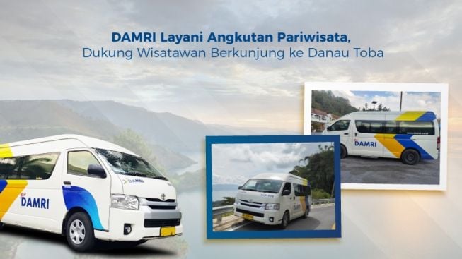 Garap Potensi Wisata, DAMRI Layani Angkutan Pariwisata Danau Toba