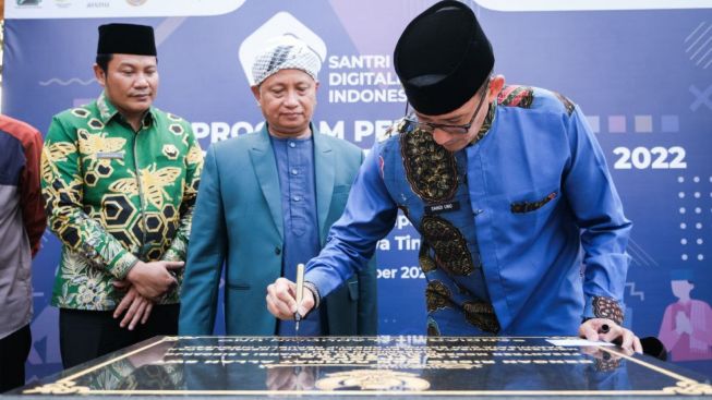 Lewat Program Santri Digitalpreneur, Santri Sidoarjo  Diajak Hadirkan Konten Kreatif dan Inspiratif