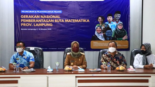 Chusnunia Launching Gernas Tastaka Provinsi Lampung