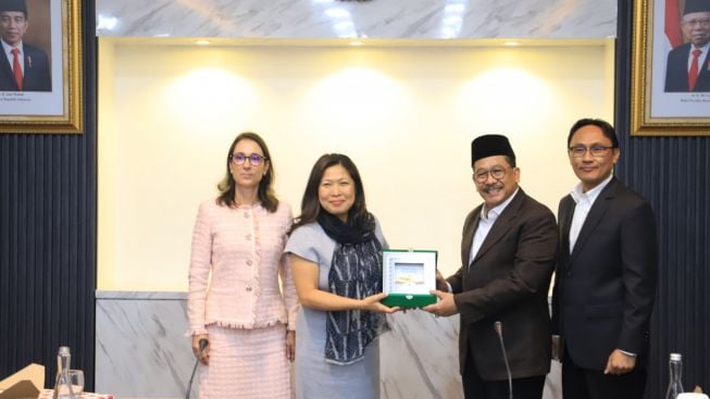 Wamenag Promosikan Produk Halal Indonesia Kepada Menteri Perdagangan Kanada