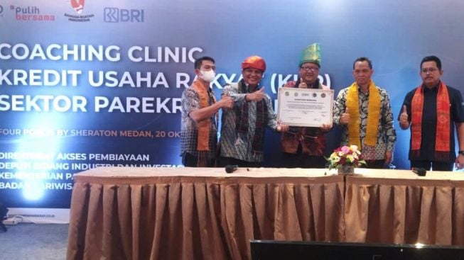 BRI Gelar Coaching Clinik KUR untuk Pelaku Parekraf Medan