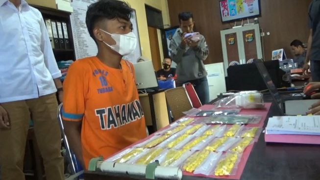 Nekat! Pemuda Mesuji Edarkan Ribuan Pil Hexymer Akhirnya Ditangkap